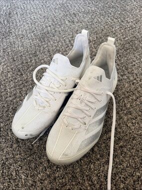 Adidas Men's White Adizero Lightweight Training cleats